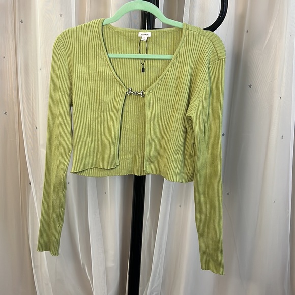 Green Cardigan - Picture 2 of 4